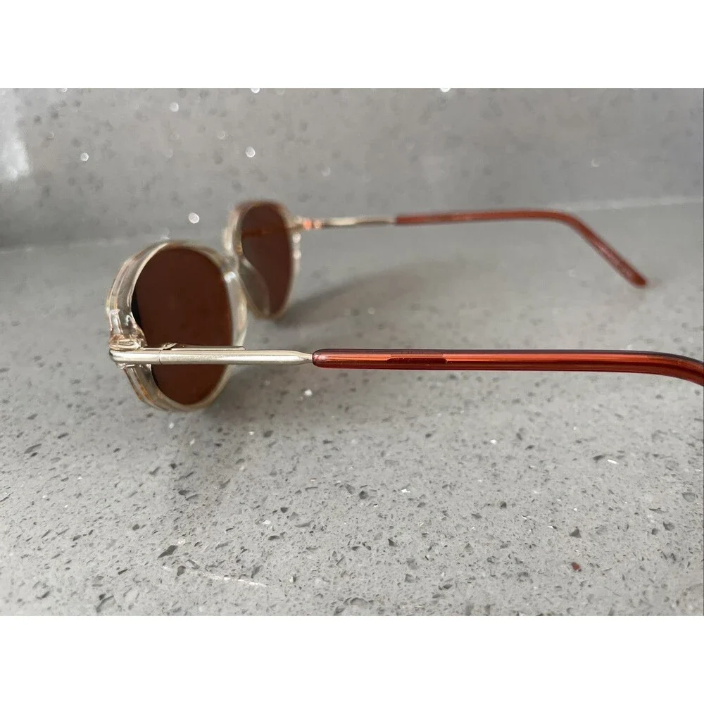 Rembrand Eyeglasses Frames ONLY AMY Beige 135 Full Rim Oval Vintage print